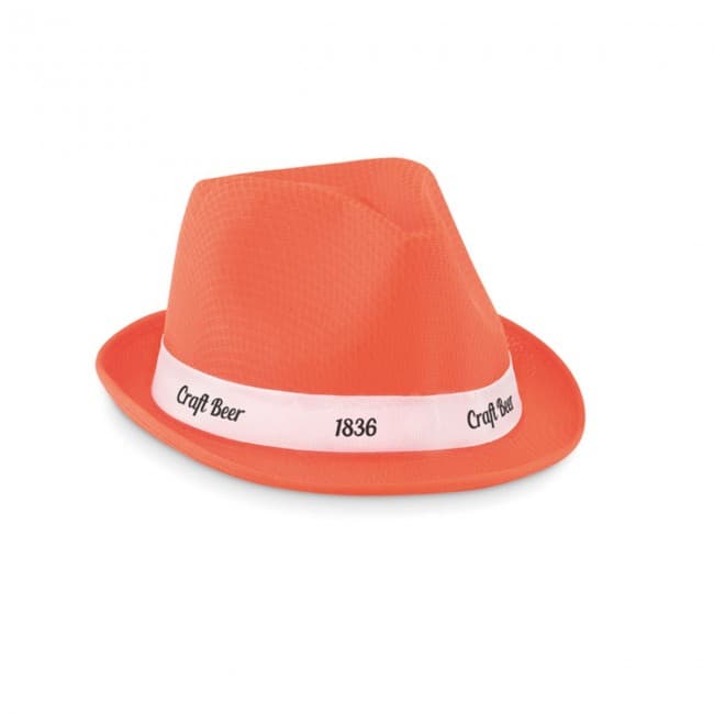 Custom Printed Coloured Polyester Hat - Image 5