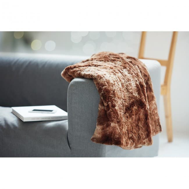 Custom Printed Fake fur blanket - Image 7