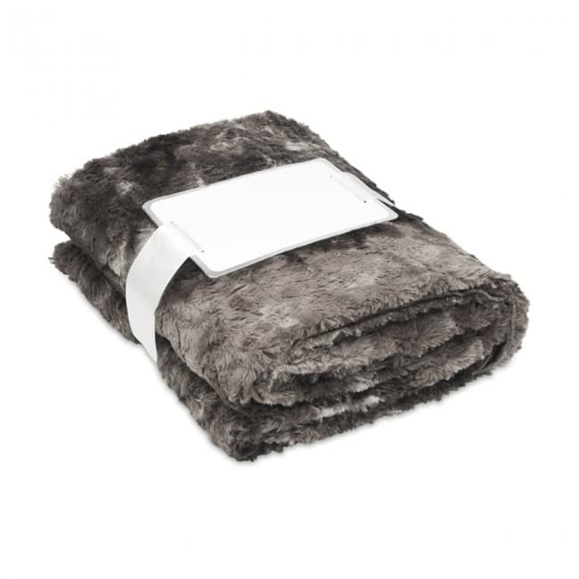 Custom Printed Fake fur blanket - Image 1