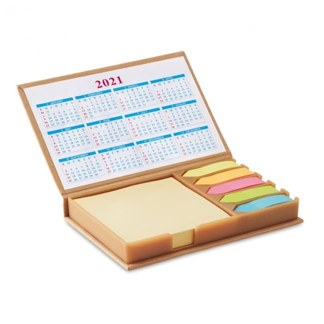 Custom Printed Desk Memo Set With Calendar - Image 2