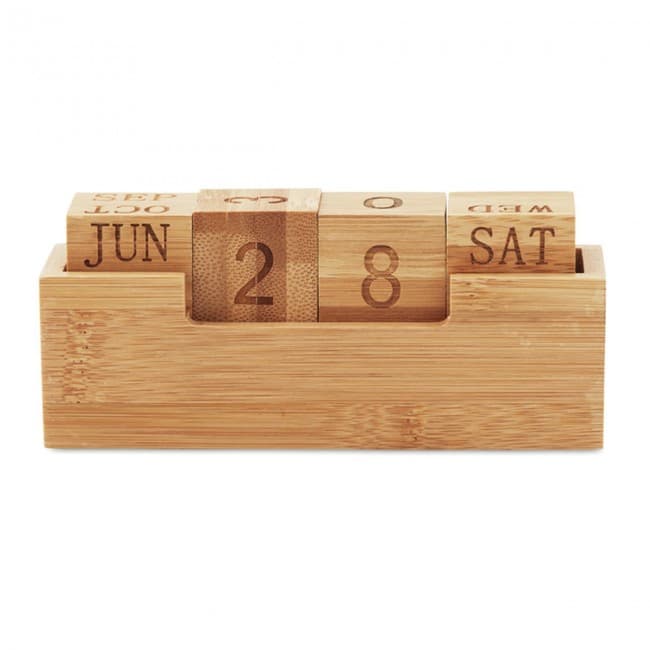 Custom Printed Bamboo Calendar - Image 3