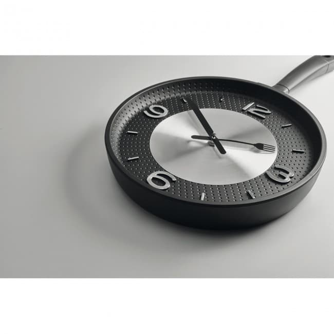 Custom Printed Wall clock in pan shape - Image 6