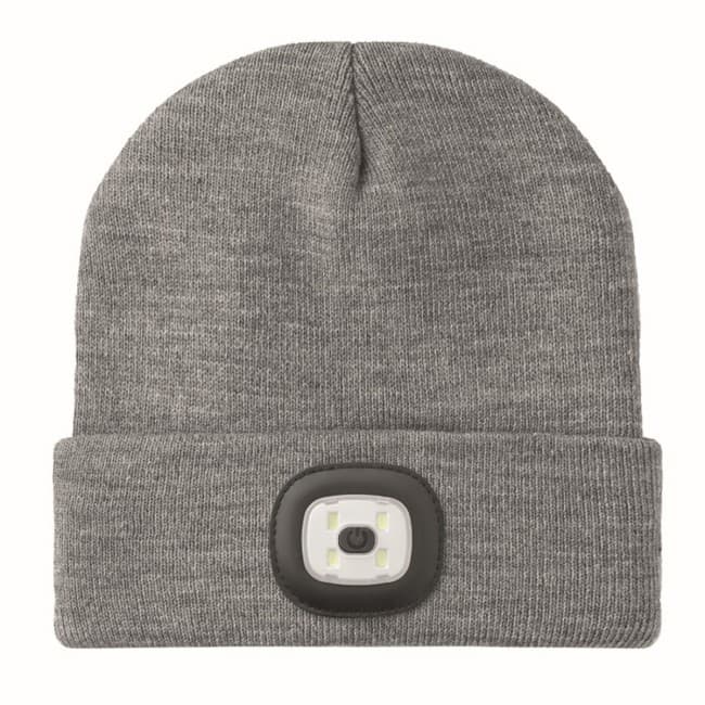 Custom Printed Beanie with COB light - Image 1