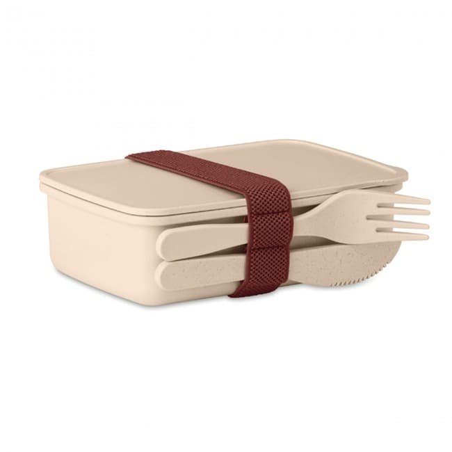 Custom Printed Lunch box in bamboo fibre /PP - Image 9