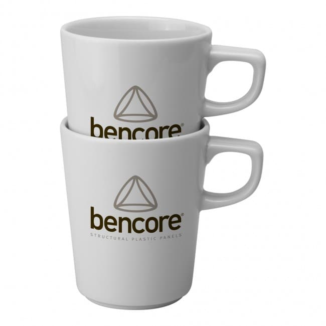 Custom Printed Stacking Mug 340ml