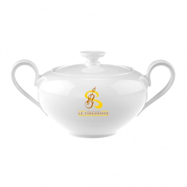 Custom Printed Stella Covered Sugar Bowl 35cl