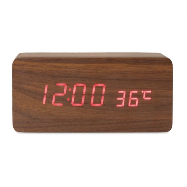 Custom Printed LED Clock/5W Wireless Charger - Image 2