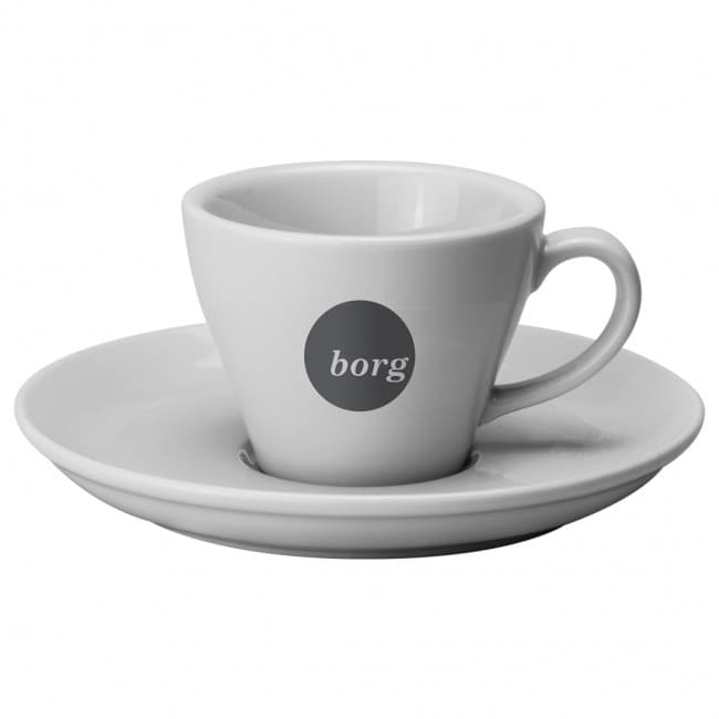 Custom Printed Torino Espresso cup & saucer