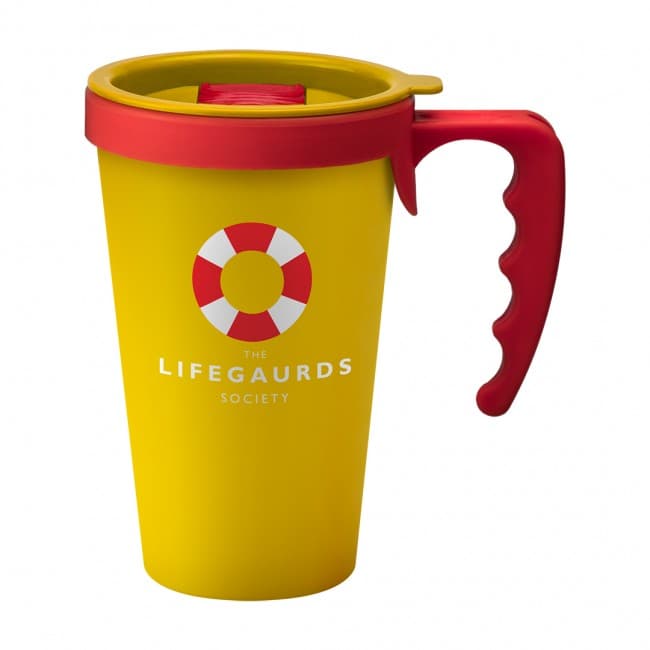 Custom Printed Universal Mug Yellow