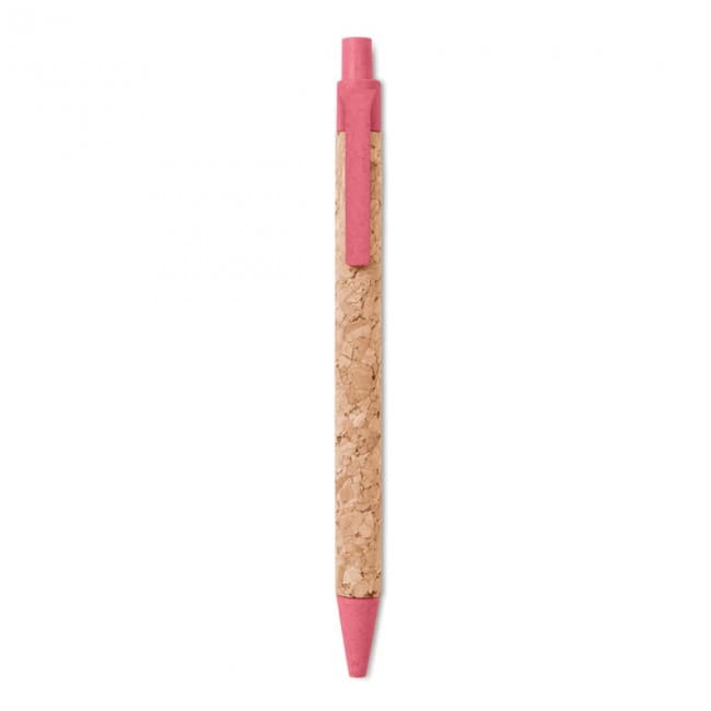 Custom Printed Cork/ Wheat Straw/ABS Ballpen - Image 8