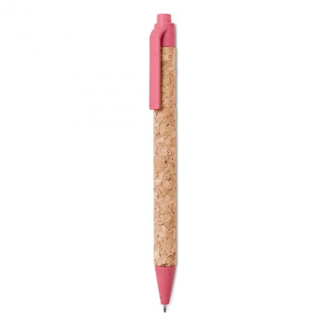 Custom Printed Cork/ Wheat Straw/ABS Ballpen - Image 7