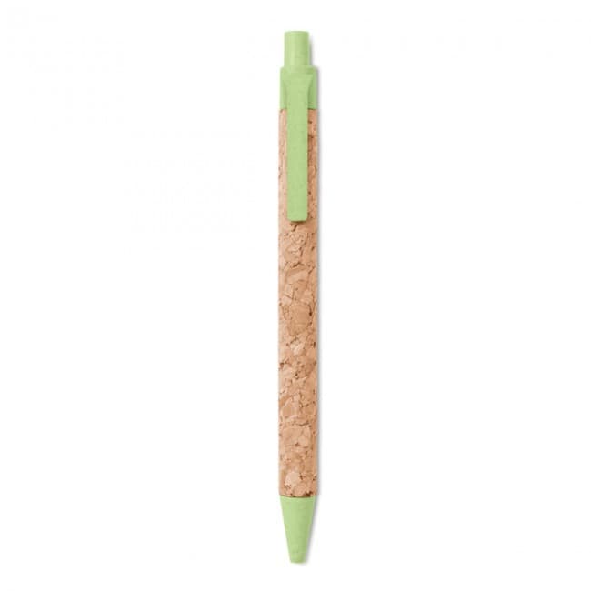 Custom Printed Cork/ Wheat Straw/ABS Ballpen - Image 6