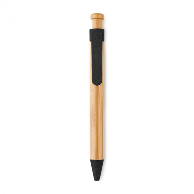 Custom Printed Bamboo/Wheat-Straw ABS Ballpen - Image 12