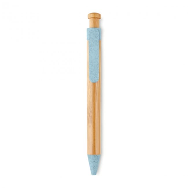 Custom Printed Bamboo/Wheat-Straw ABS Ballpen - Image 10