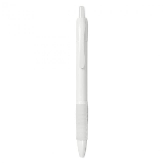 Custom Printed Ball pen with rubber grip - Image 4