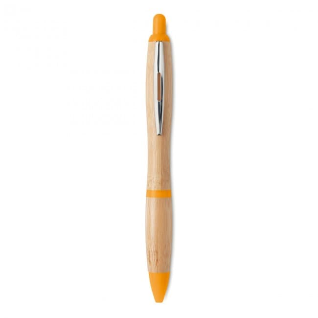 Custom Printed Ballpen In ABS & Bamboo - Image 6