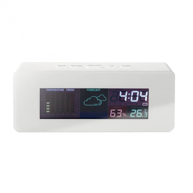 Custom Printed Indoor weather station clock - Image 1