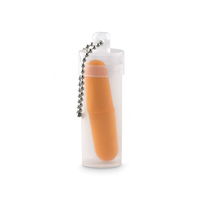 Custom Printed Earplug Set In Plastic Tube - Image 1