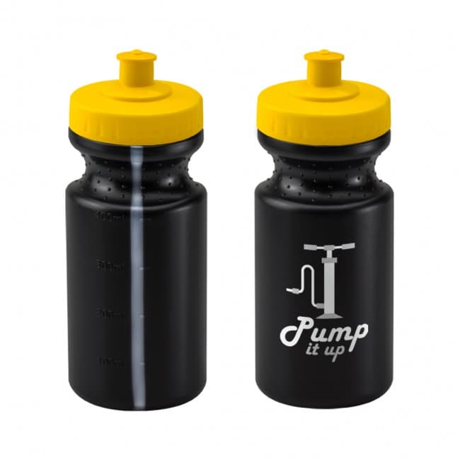 Custom Printed Viz Sports Bottle 500ml Black