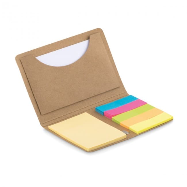 Custom Printed Card Holder With Memo Set - Image 3