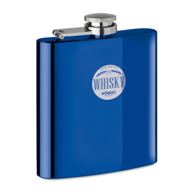 Custom Printed Slim hip flask 175ml - Image 4