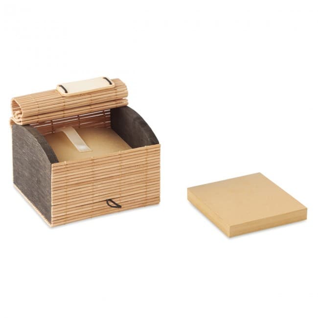 Custom Printed Bamboo desk notepad 500 sheet - Image 3