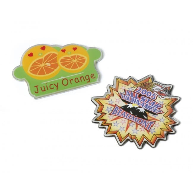 Custom Printed Printed Pin Badges