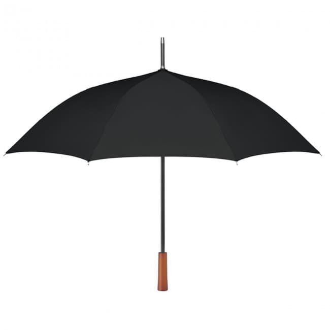 Custom Printed 23" wooden handle umbrella - Image 1