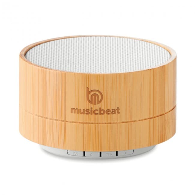 Custom Printed 3W Bamboo Bluetooth Speaker - Image 5