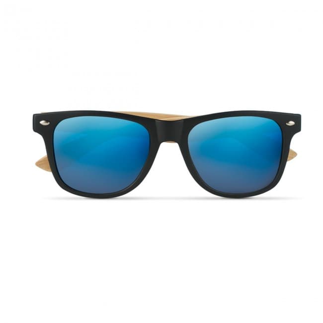 Custom Printed Sunglasses With Bamboo Arms - Image 1