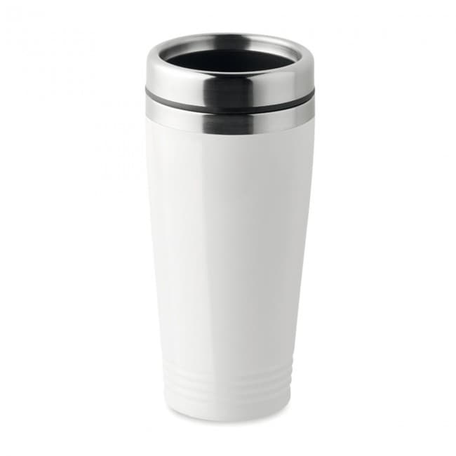 Custom Printed Double Wall Travel Cup 400ml - Image 8