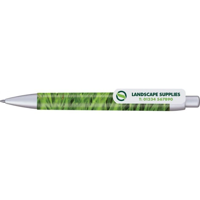 Custom Printed Abacus Ballpen (Full colour Wrap) with Logo Clip 3 (FCP or LCP)