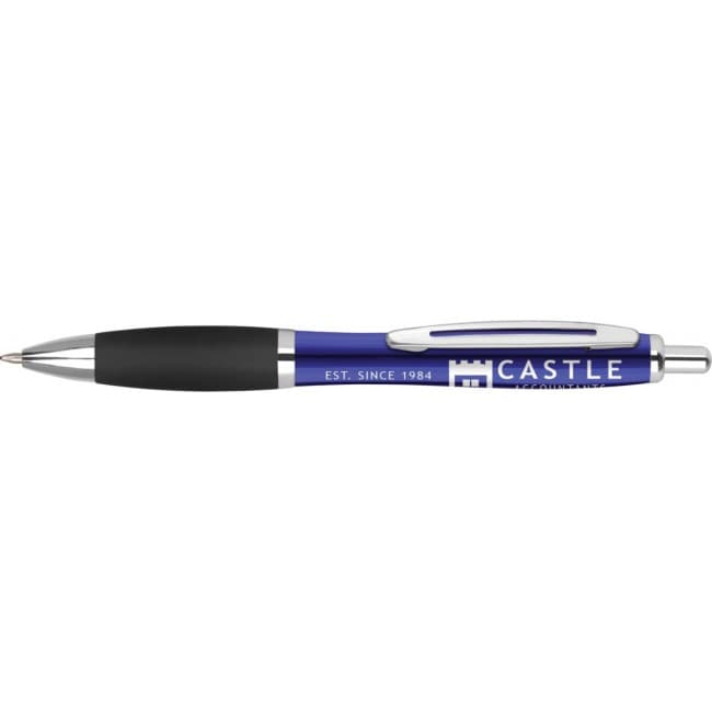 Custom Printed Contour Metal Ballpen