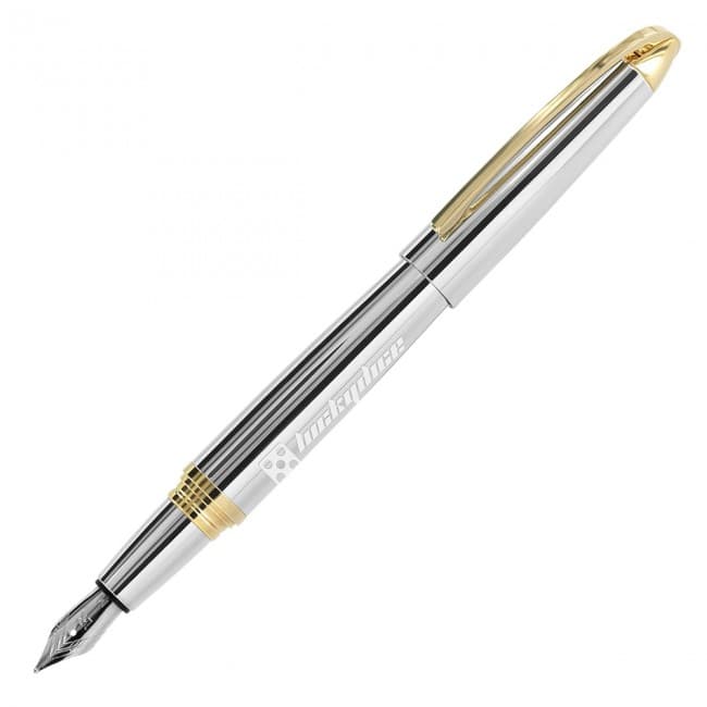 Custom Printed Da Vinci Lucerne Fountain Pen (Supplied With Gift Box) (Laser Engraved 360)