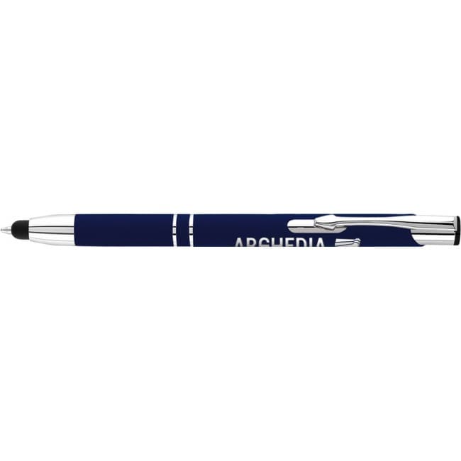 Custom Printed Electra Classic DK Soft Touch Ballpen (Laser Engraved)