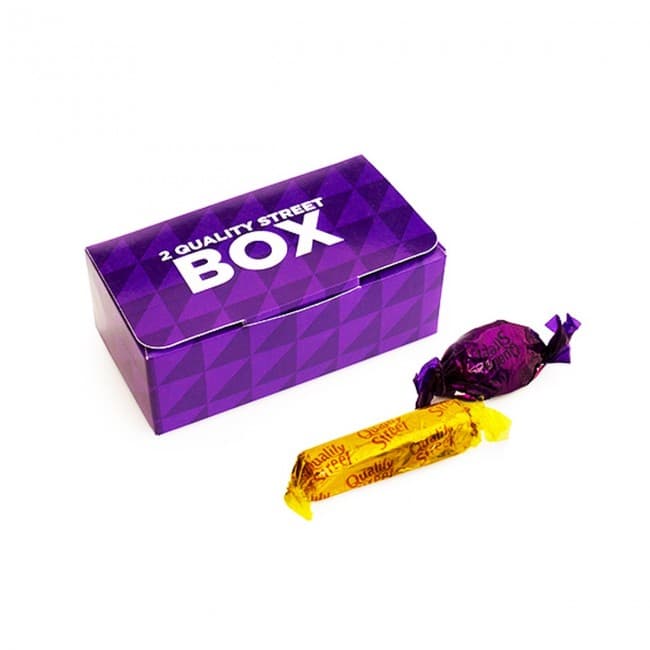 Custom Printed 2 Quality Street Box