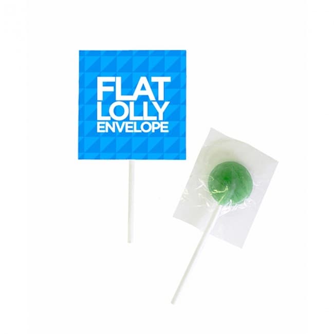 Custom Printed Flat Lollipop With Envelope - Image 3