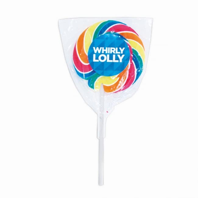 Custom Printed Whirly Lolly