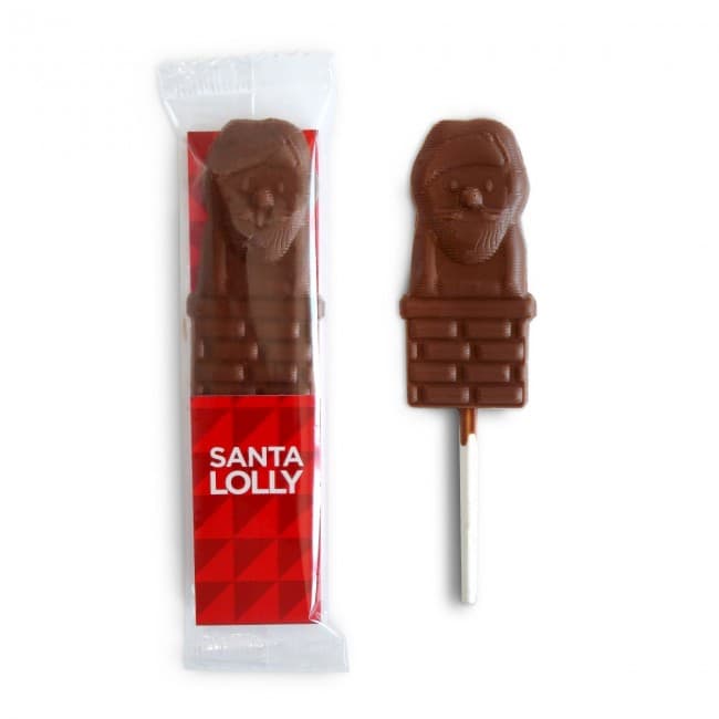 Custom Printed Santa Lolly