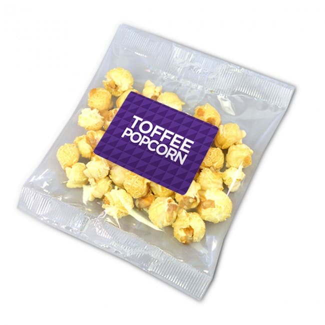 Custom Printed Toffee Popcorn Bag