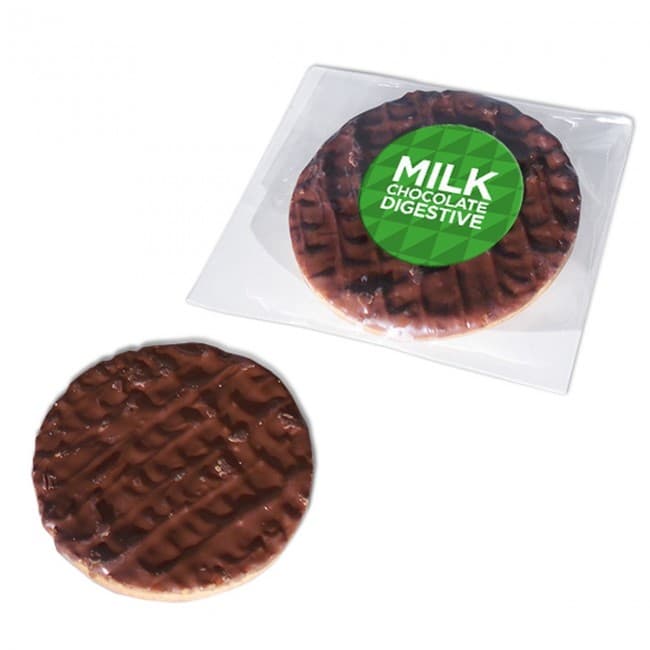 Custom Printed Milk Chocolate Digestive