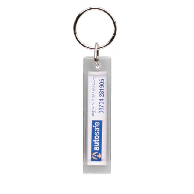 Custom Printed Slimline Keyring