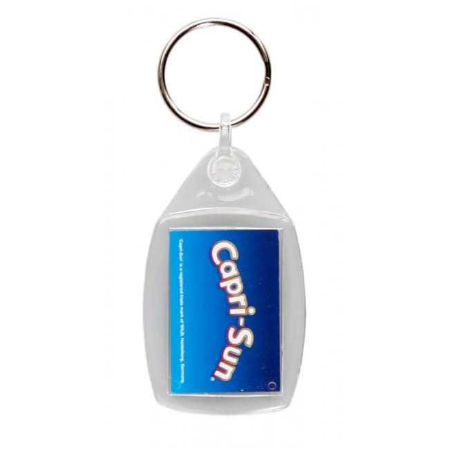 Custom Printed Small Budget Keyring