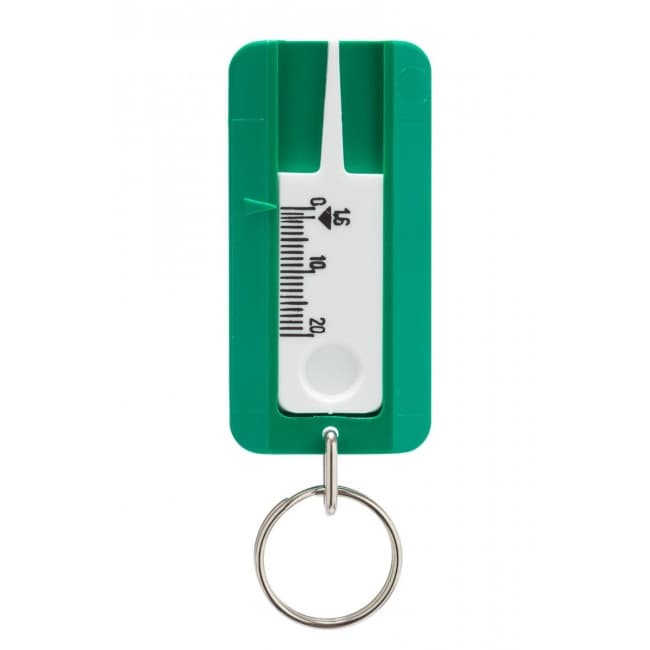 Custom Printed Tyre Gauge Keyring - Image 3