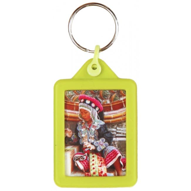 Custom Printed Soft Touch Keyring - Image 3