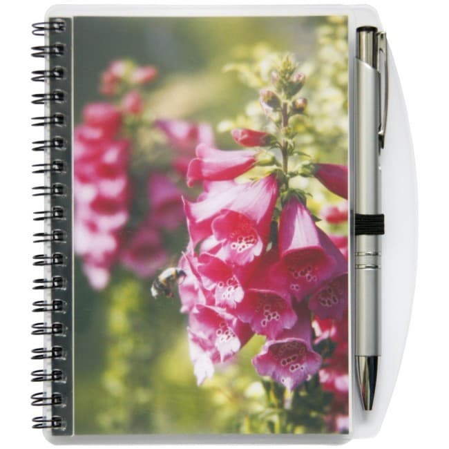 Custom Printed Small Notebook with Pen