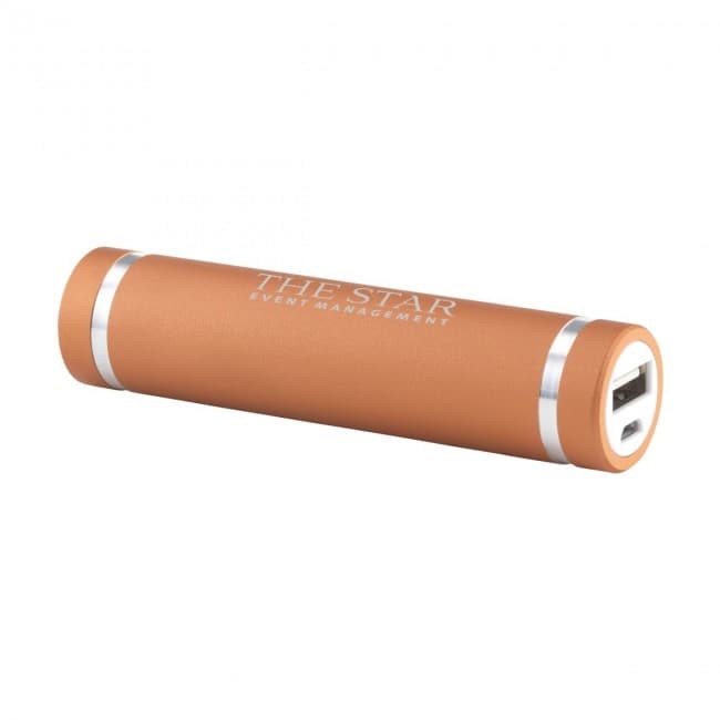 Custom Printed Cylinder Power Bank - Image 3