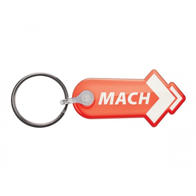 Custom Printed Bespoke vinyl keyring