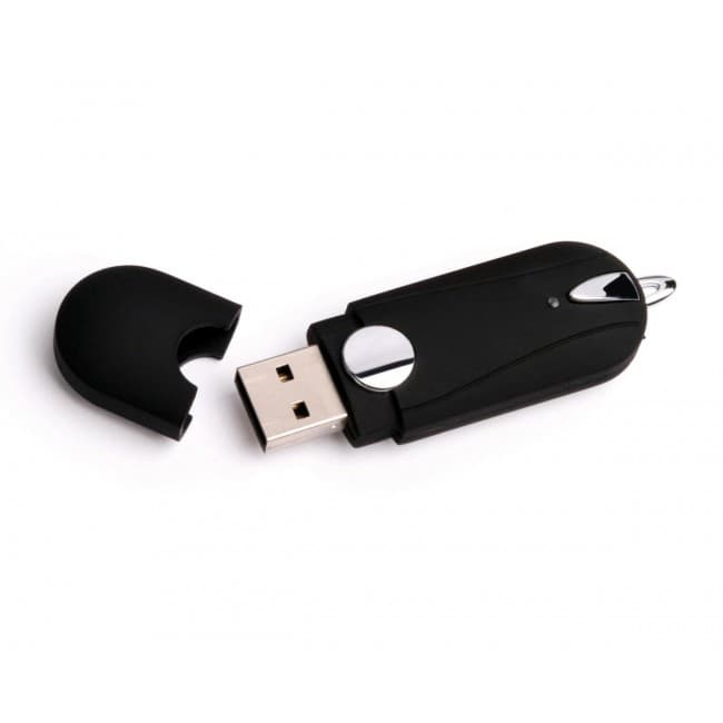 Custom Printed Rubber 2 USB  FlashDrive