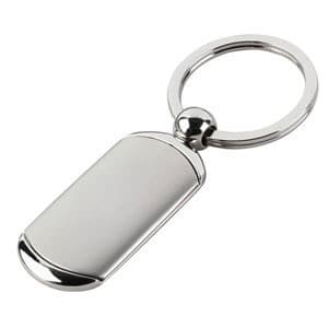 Custom Printed Dog Tag Keyring